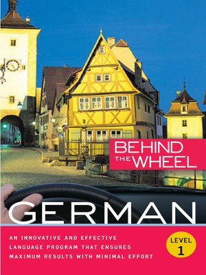 cover image of Behind the Wheel--German 1